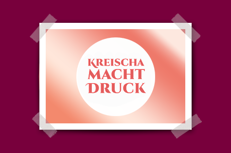 DIN A3 Poster mit Gold-Silberdruck